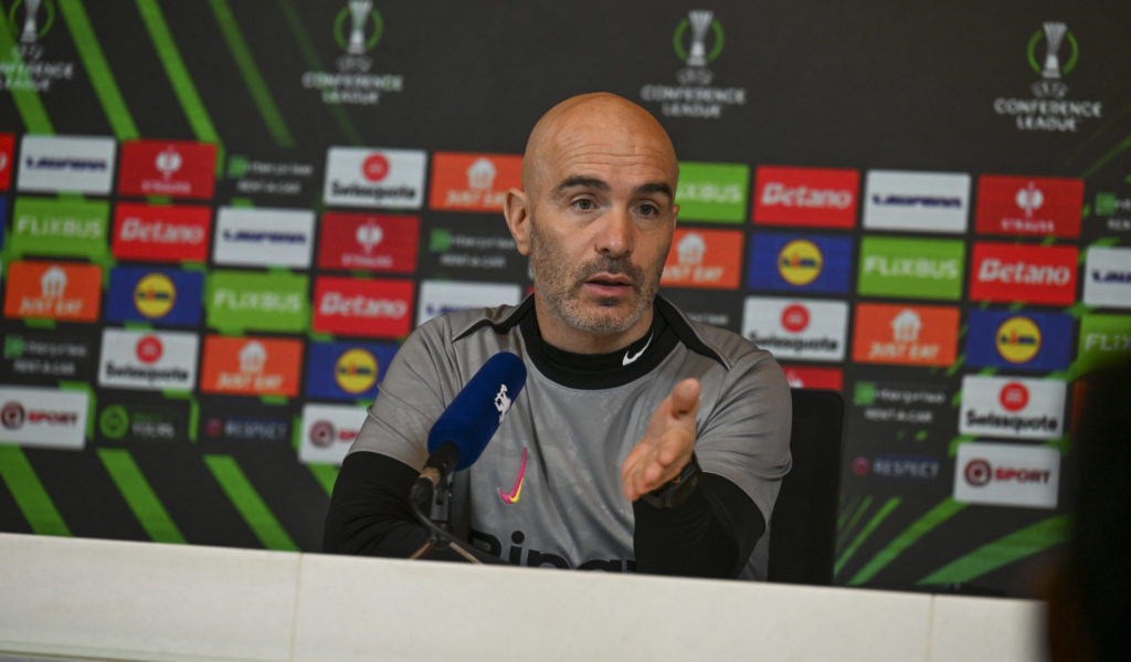 Chelsea FC Training Session And Press Conference - UEFA Conference League 2024/25 League Phase MD5