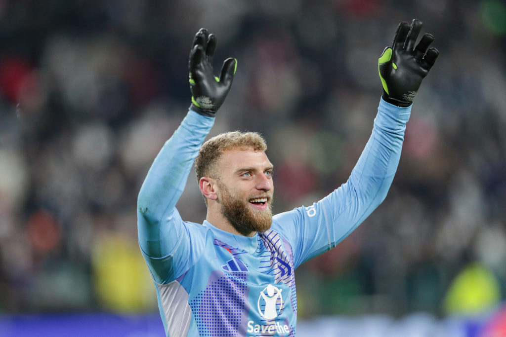 Michele Di Gregorio of Juventus seen during the UEFA