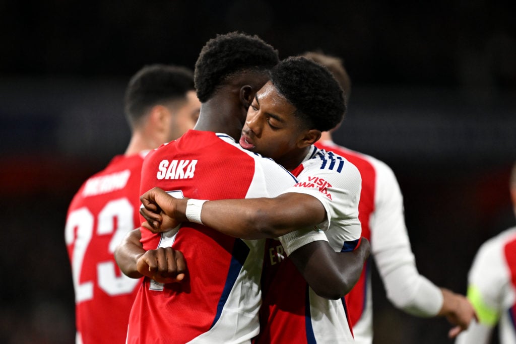 William Saliba gives his verdict on Myles Lewis-Skelly's display for Arsenal vs Monaco