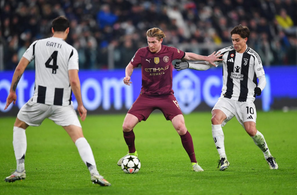 Manchester City fans are all making the same point about Kevin De Bruyne after Juventus loss