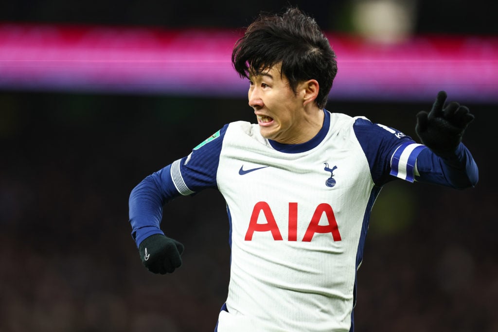 Heung-min Son got into heated exchange with 'phenomenal' Tottenham teammate on the pitch after Man United win