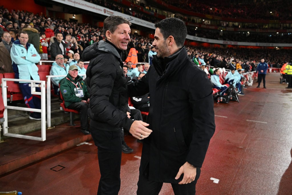 'Everyone knows': Oliver Glasner frustrated with referee decision during Arsenal's 3-2 win over Crystal Palace