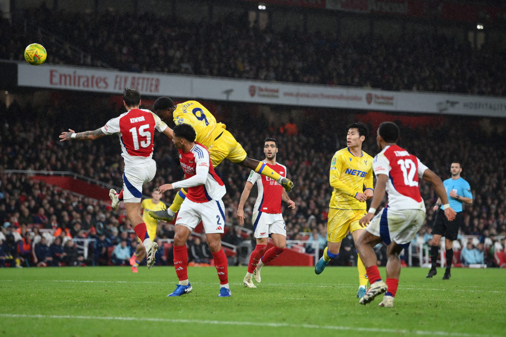 Arsenal fans all make the same point about Eddie Nketiah after Carabao Cup win over Crystal Palace