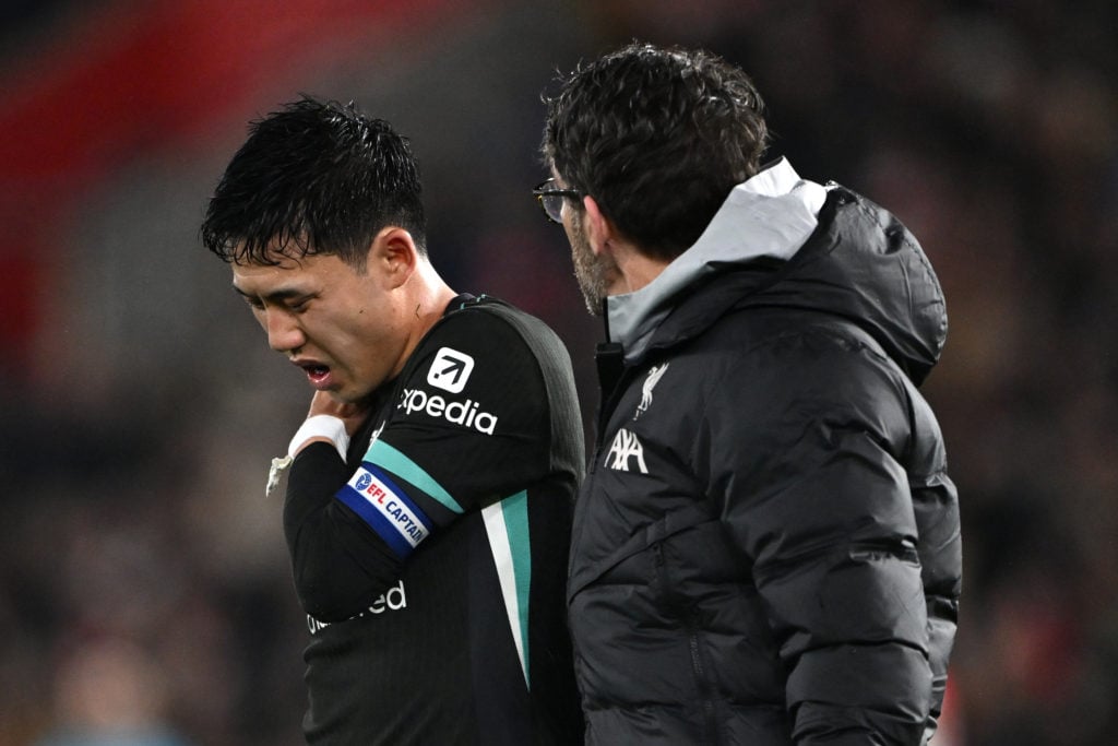 Liverpool fans up in arms after what happened to Wataru Endo in Southampton game