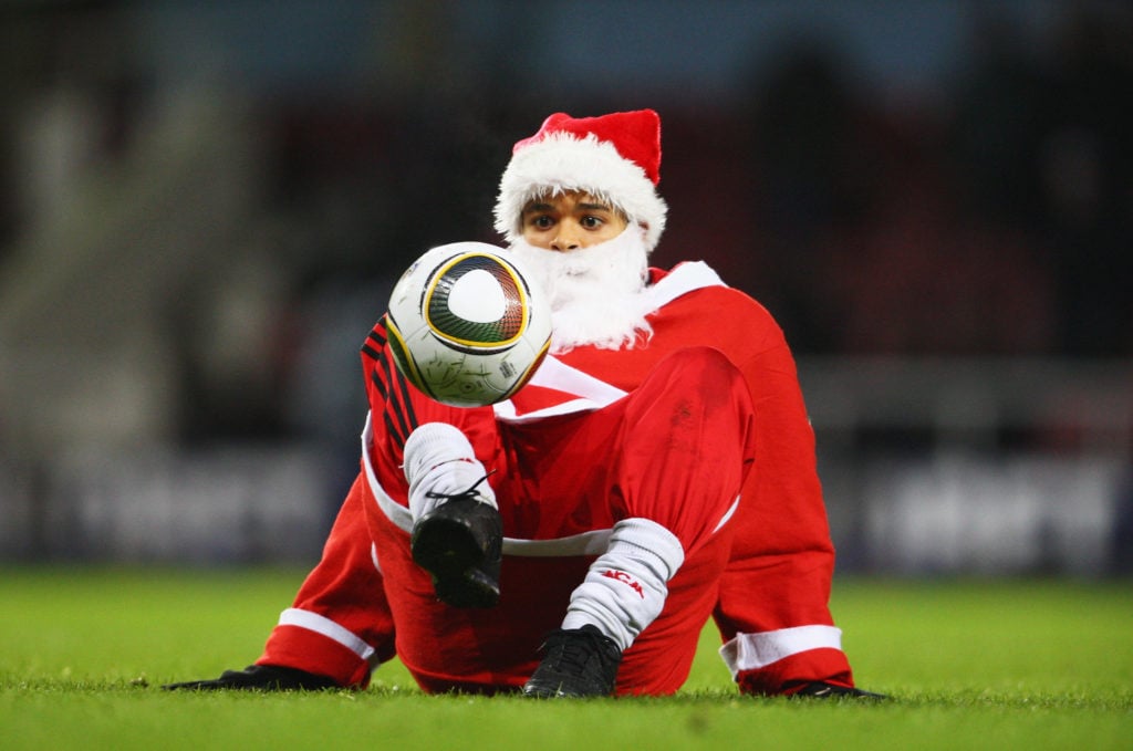 Has football ever taken place in England on Christmas Day?