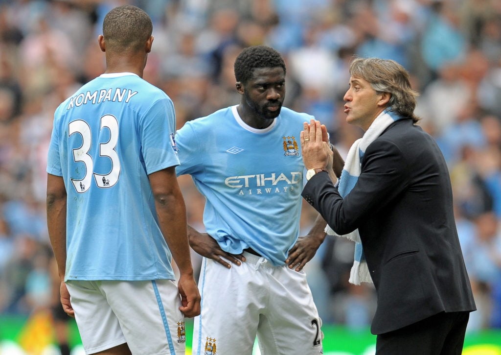 Manchester City's Italian manager Robert