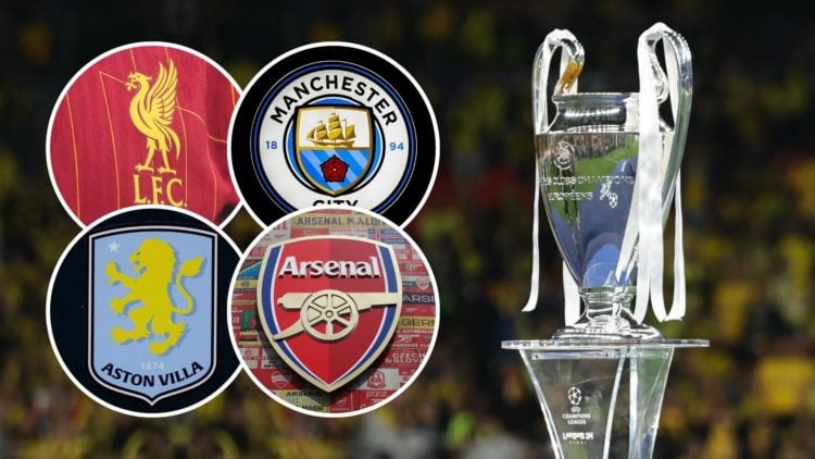 Premier League teams in Champions League