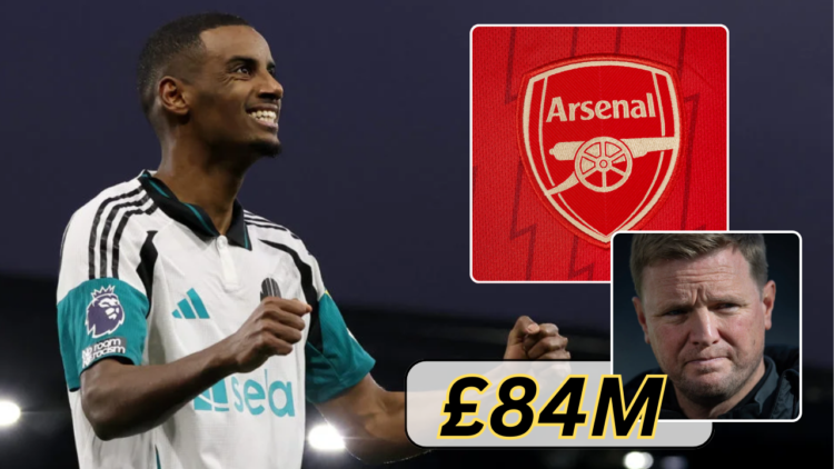 Alexander Isak, Newcastle United, Eddie Howe, Arsenal badge