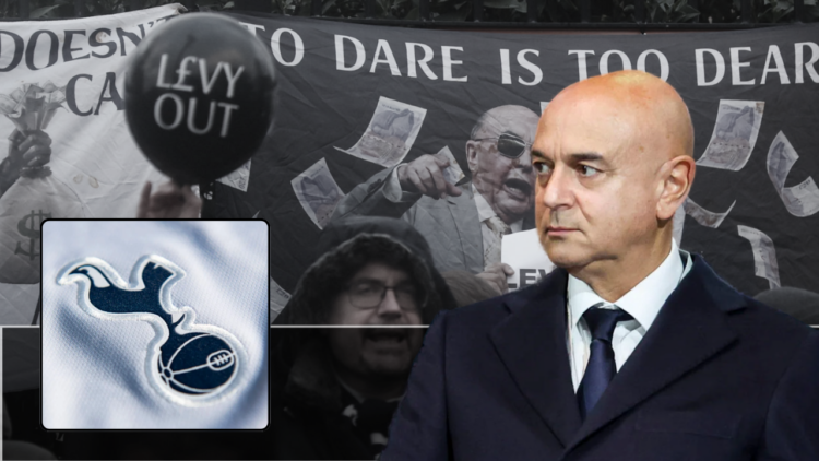 Daniel Levy, Tottenham badge, ENIC protests