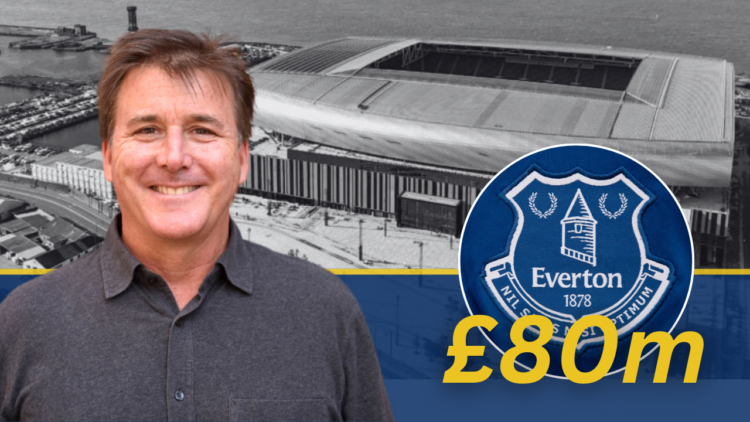 Dan Friedkin, Bramley Moore Dock, Everton badge