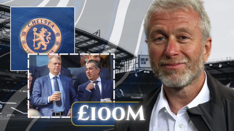 Chelsea badge, Roman Abramovich, Todd Boehly, Behdad Eghbali, Stamford Bridge