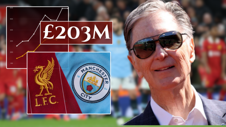 John Henry, Liverpool badge, Manchester City badge, FSG