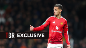 TBR exclusive image of Manchester United's Antony