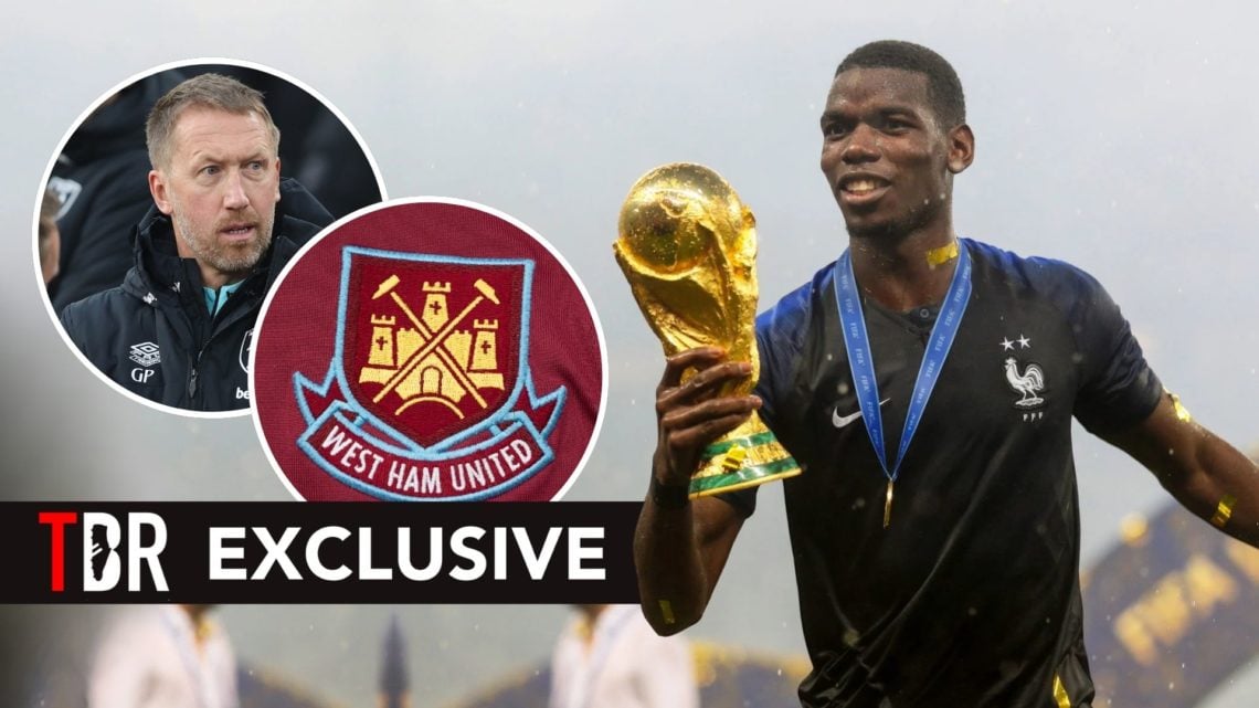 Paul Pogba Graham Potter and West Ham