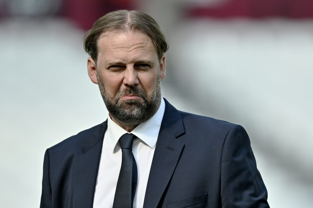 Former technical director of West Ham United Tim Steidten
