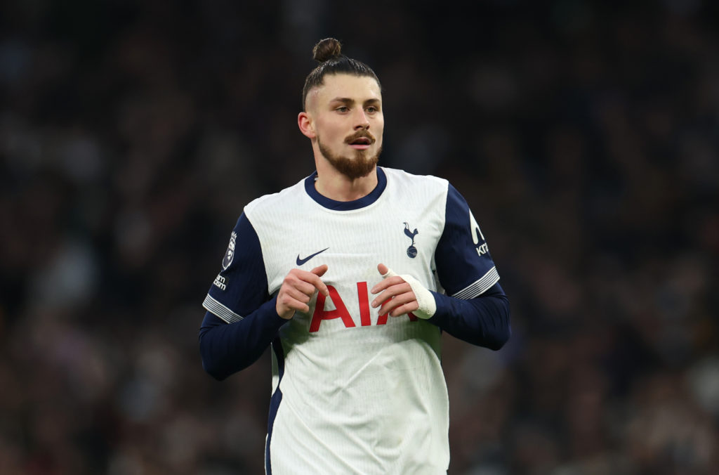 Radu Dragusin during Tottenham Hotspur vs Wolves in the Premier League.