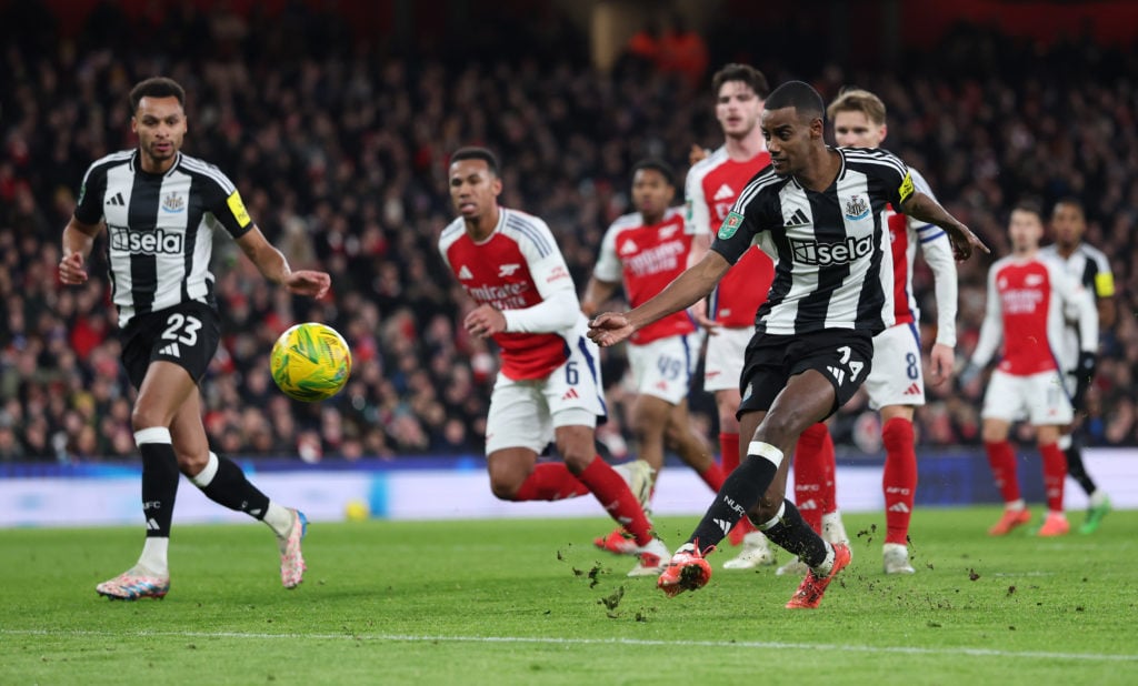 Arsenal v Newcastle United - Carabao Cup Semi Final First Leg