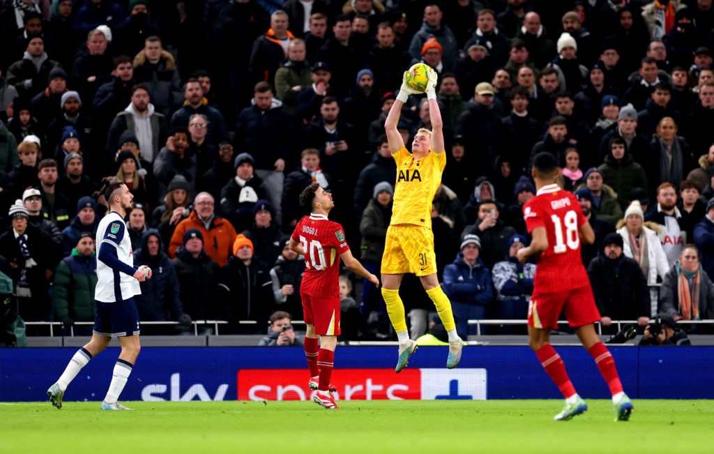 Tottenham Hotspur v Liverpool - Carabao Cup Semi Final First Leg