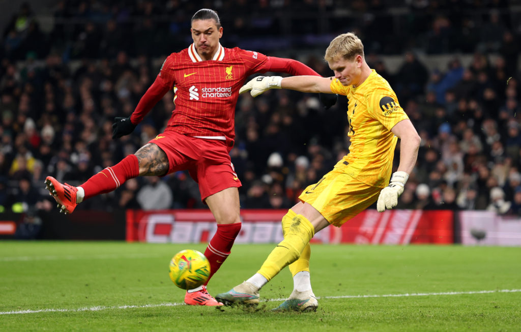 Tottenham Hotspur v Liverpool - Carabao Cup Semi Final First Leg