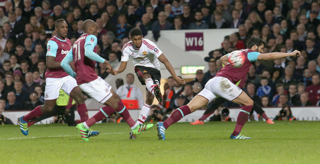 West Ham United v Manchester United - The Emirates FA Cup Sixth Round Replay