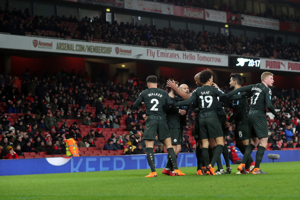 Arsenal v Manchester City - Premier League