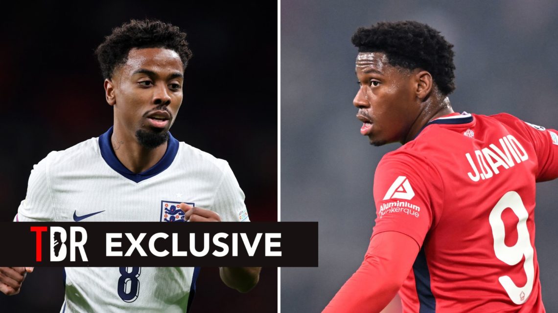Angel Gomes and Jonathan David.