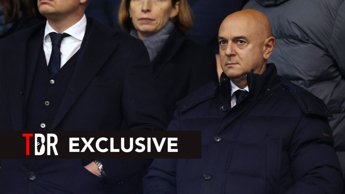 Daniel Levy looks on prior to the Premier League match between Southampton FC and Tottenham Hotspur FC
