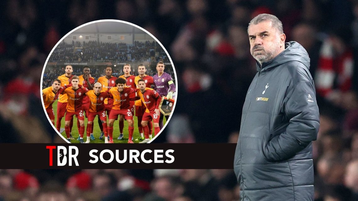 Ange Postecoglou looking annoyed with Galatasaray inset