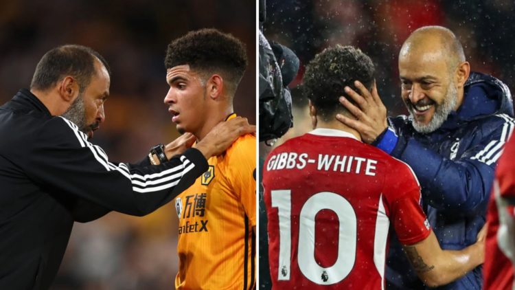 Nuno Espirito Santo and Morgan Gibbs-White