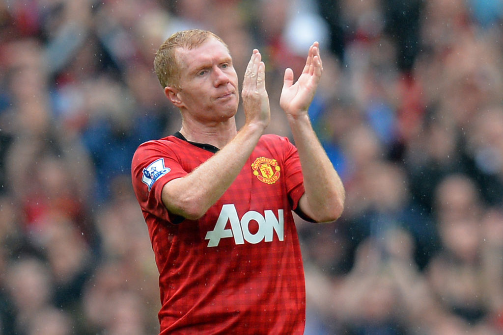 Paul Scholes applauds fans for Manchester United