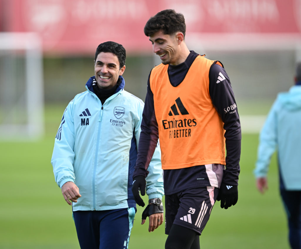 Arsenal Training Session