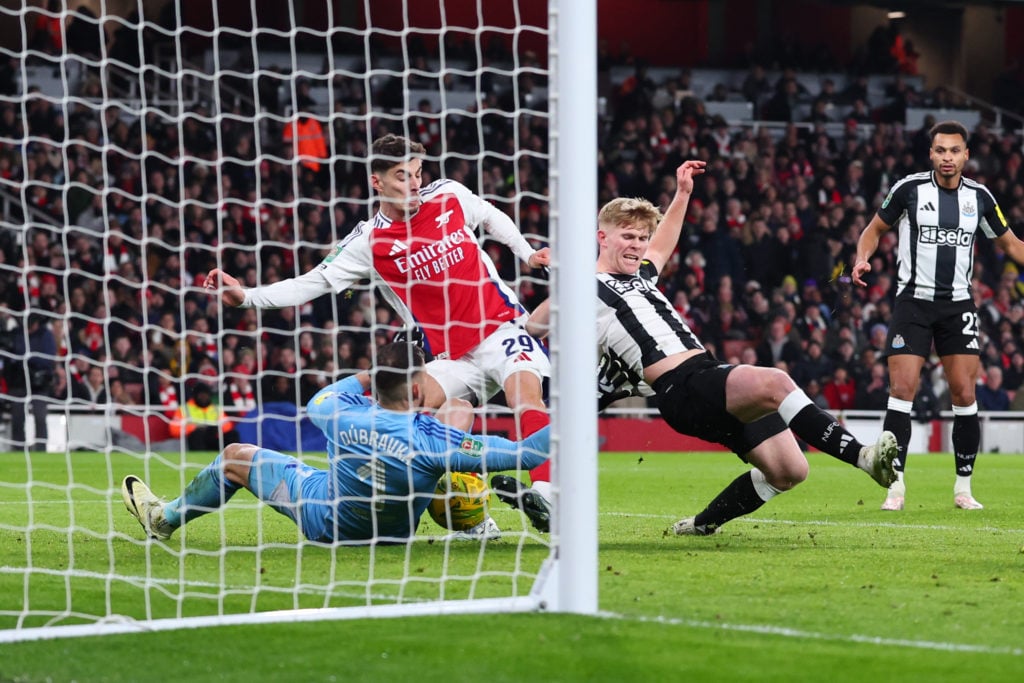 Arsenal v Newcastle United - Carabao Cup Semi Final First Leg