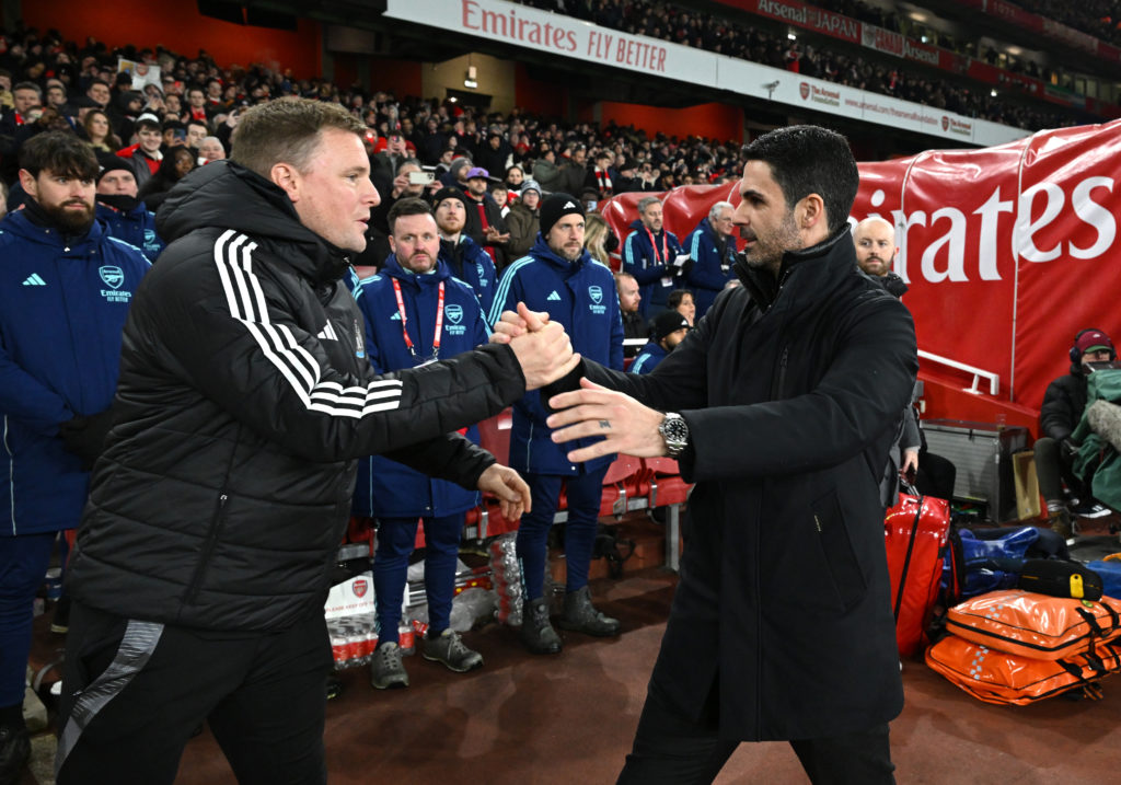 Arsenal v Newcastle United - Carabao Cup Semi Final First Leg