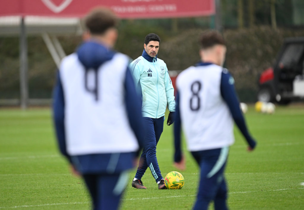 Arsenal Training Session