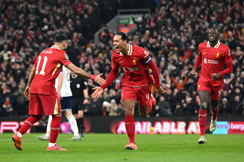 Liverpool v Tottenham Hotspur - Carabao Cup Semi Final Second Leg