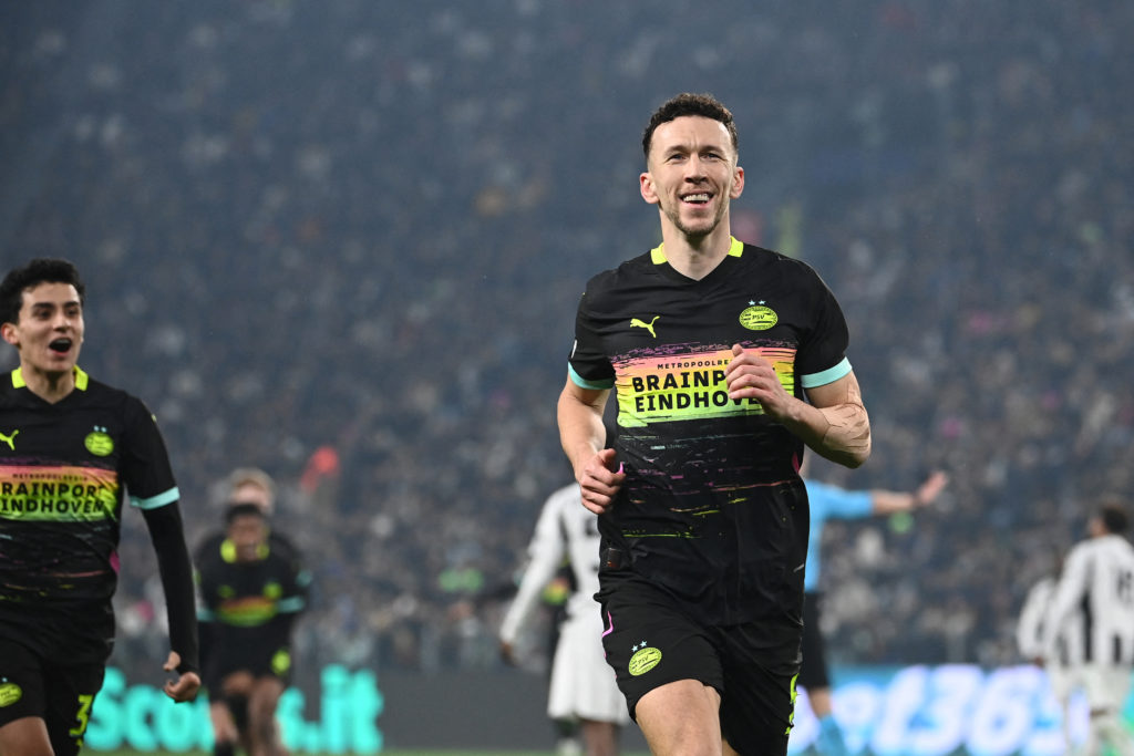Ivan Perisic during JUVENTUS vs PSV EINDHOVEN