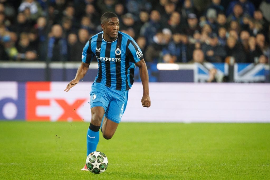 Joel Ordonez in action for Club Brugge