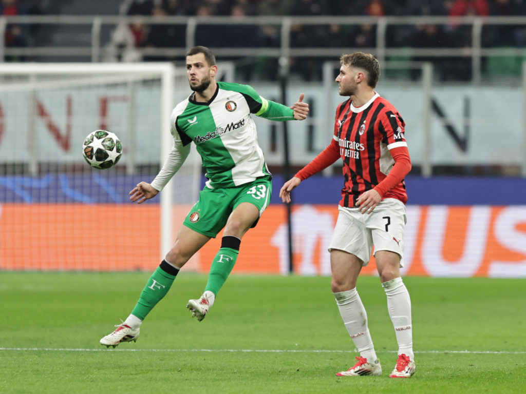 AC Milan v Feyenoord - UEFA Champions League 2024/25 League Knockout Play-off Second Leg