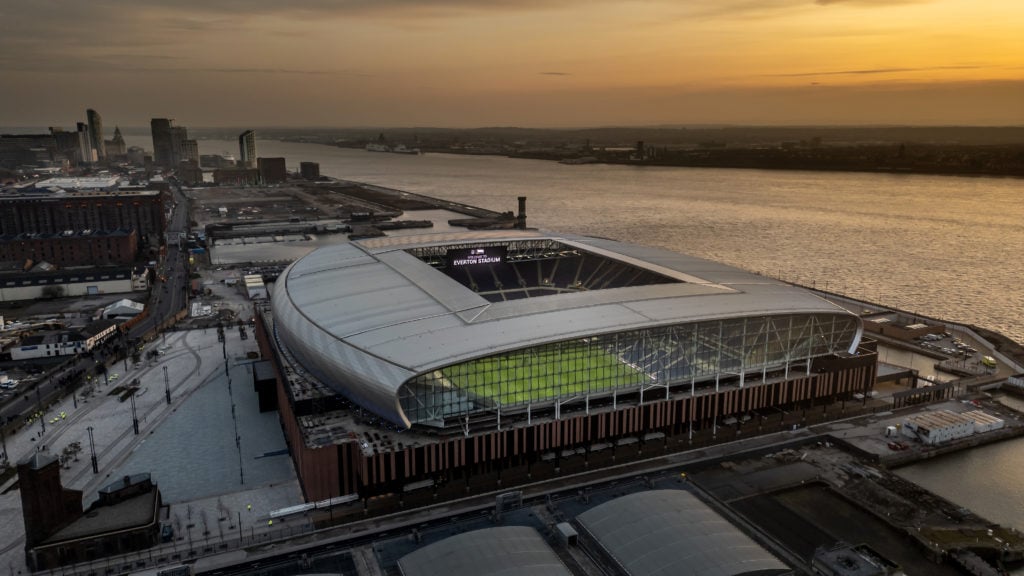 New Everton Stadium Holds First Test Event