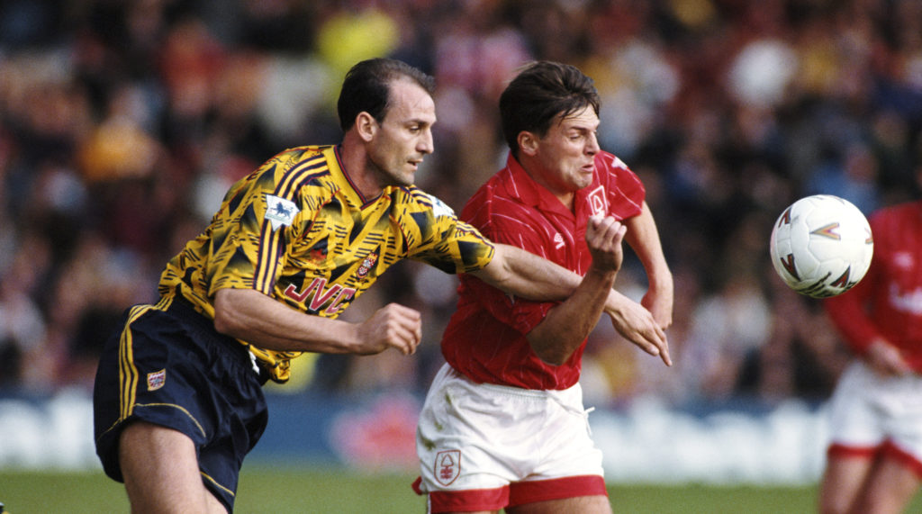 Nottingham Forest v Arsenal FA Premier League 1992