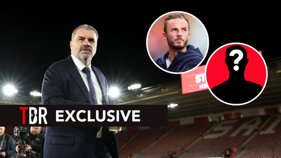 Ange Postecoglou, Manager of Tottenham Hotspur, looks on prior to the Premier League match between Southampton FC and Tottenham Hotspur FC at St Ma...