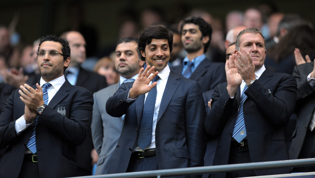 Manchester city owner Sheikh Mansour bin
