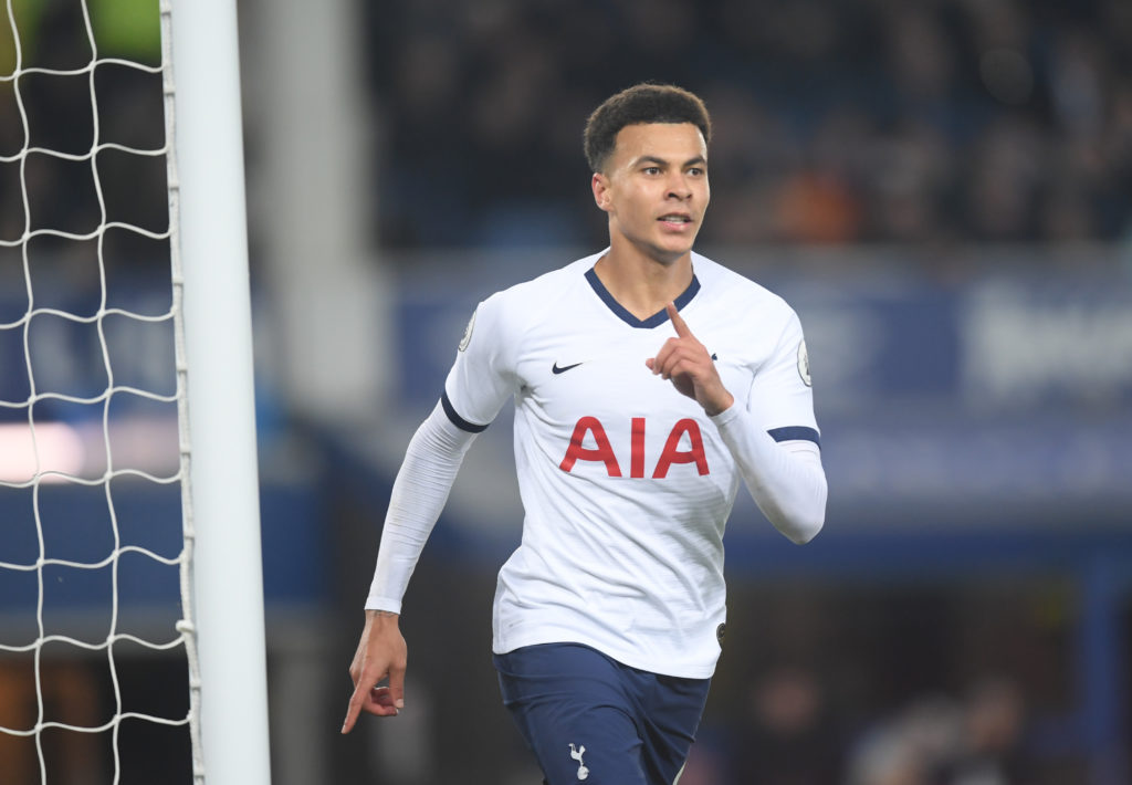 Dele Alli in action for Tottenham