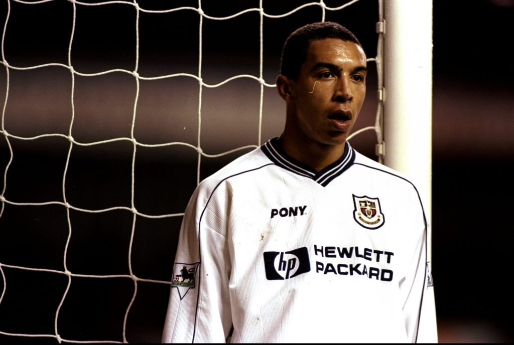 Tottenham Hotspur v Derby Chris Armstrong