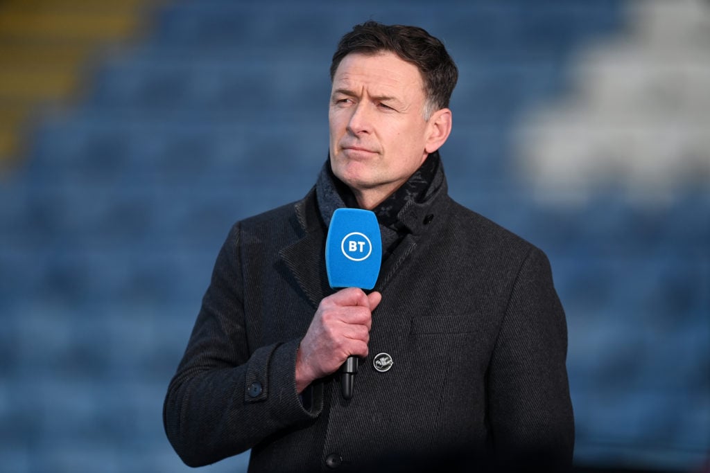 Chris Sutton on punditry duty for BT Sports