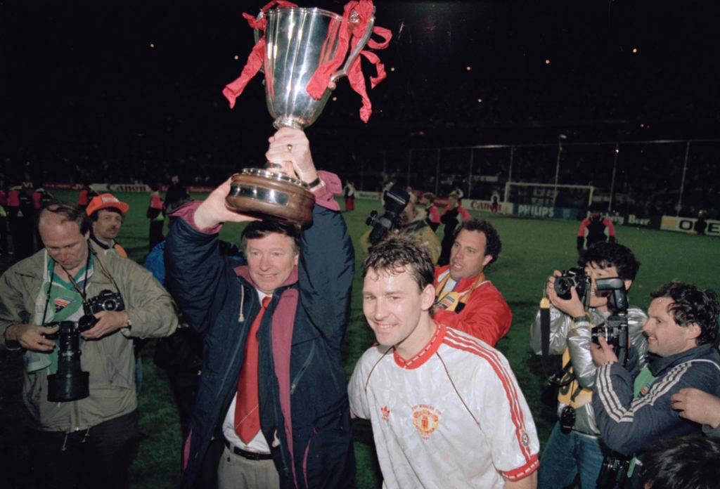 Alex Ferguson 1991 European Cup Winners Cup Final