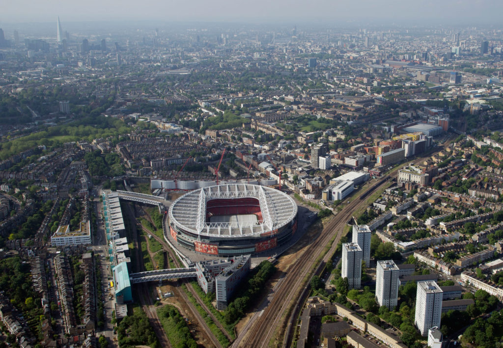 Aerial Views Of London Stadiums