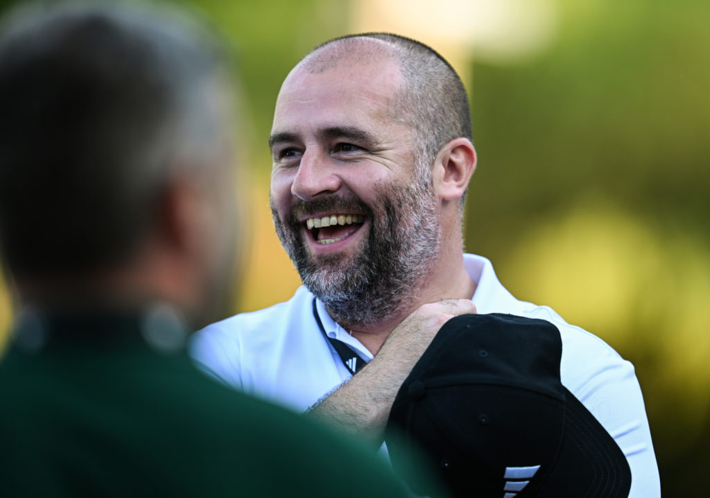 Paul Mitchell at Newcastle during pre-season training.