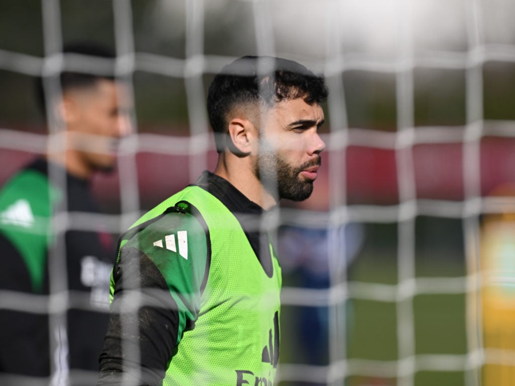 Arsenal FC Training Session  - UEFA Champions League 2024/25 Round of 16 First Leg