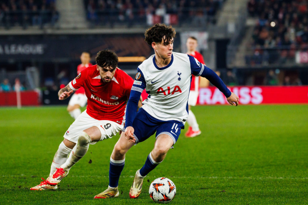 AZ Alkmaar v Tottenham Hotspur - UEFA Europa League 2024/25 Round of 16 First Leg
